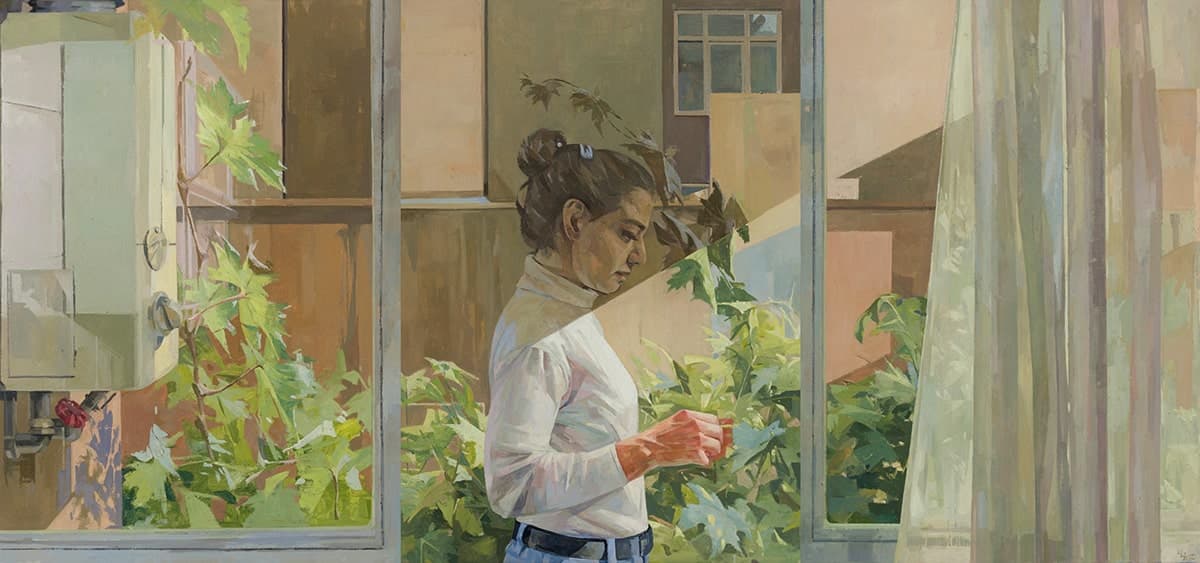 Hanie Soltani: Spring Balcony